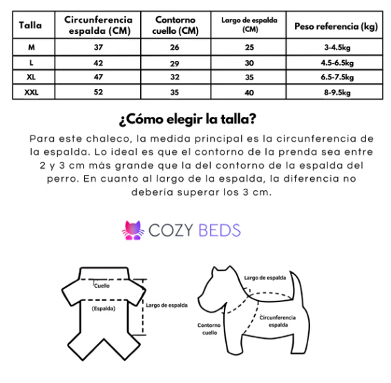 Pack Confort Total Mascotas 3 en 1 - Cama Donut Bowl Chaleco