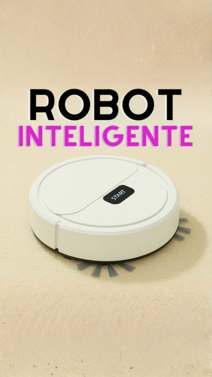 Robot Aspiradora Inteligente Mascotas - Limpieza Automática Pelos