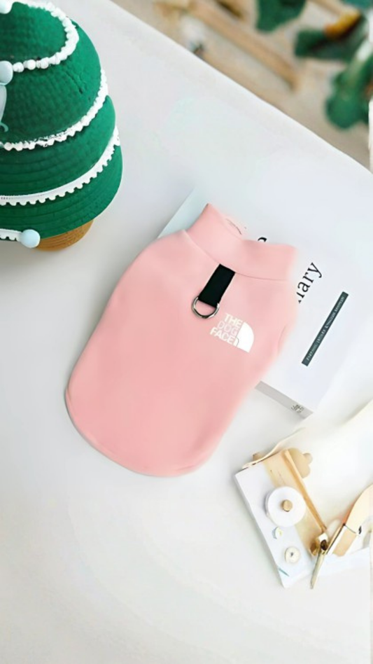 Chaleco Perro Acolchado Rosa - Ropa Mascotas Invierno Térmico