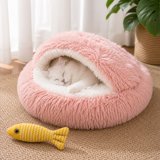 Cama Felpa Antiestrés 60cm
