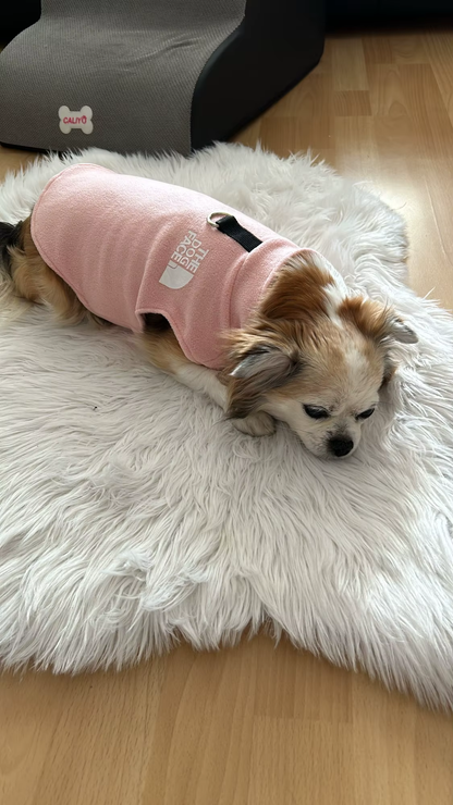 Chaleco Perro Acolchado Rosa - Ropa Mascotas Invierno Térmico