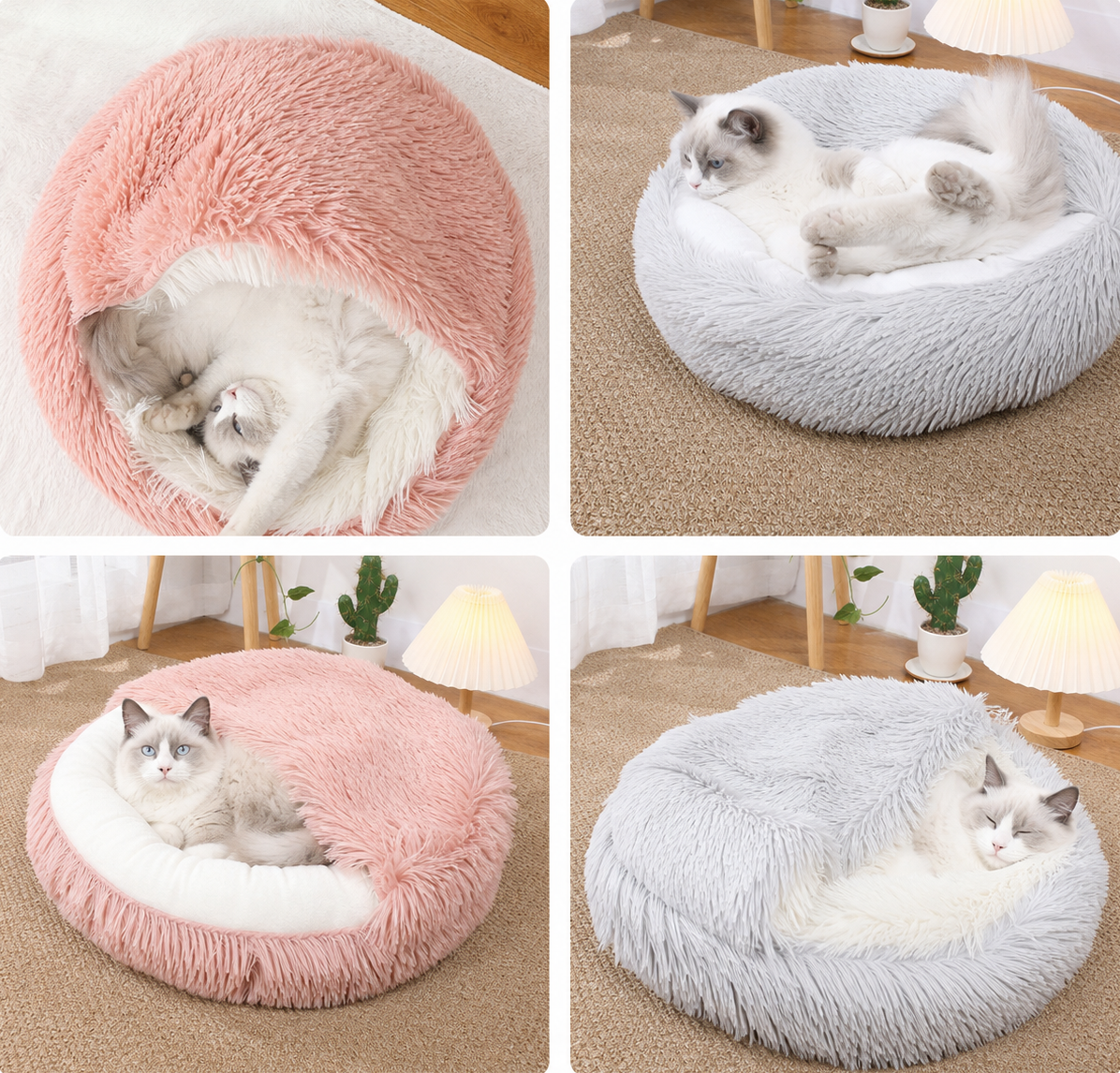 CAMA NIDO DE FELPA ANTI ESTRÉS